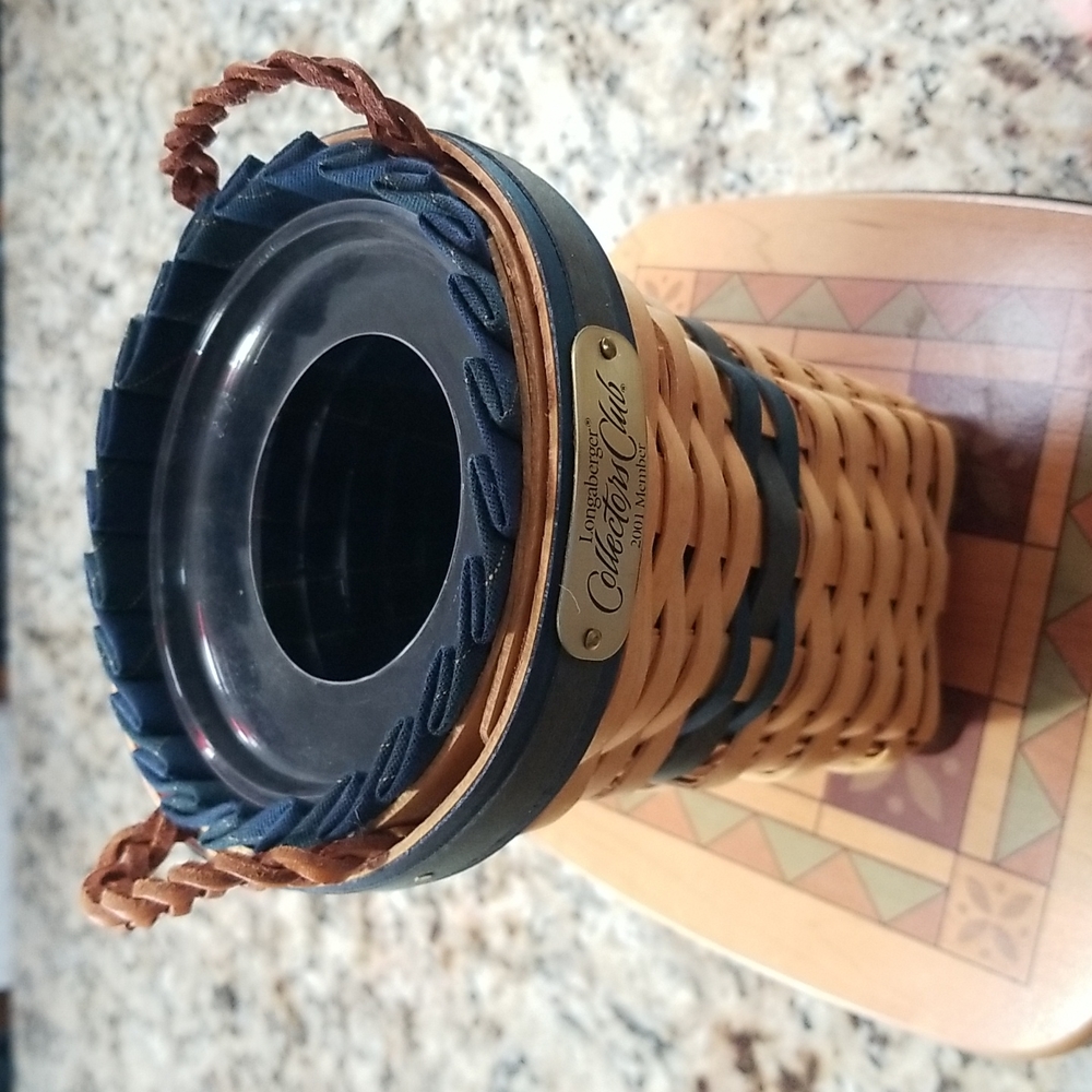 NWOT Longaberger Collectors Club 2001 Combo